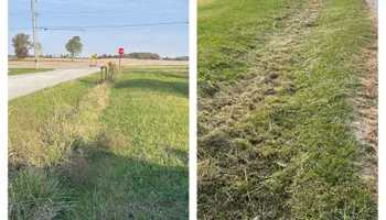 Mowing for Wininger Landscaping in New Richmond, IN