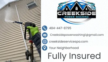 House Wash for Creekside Power Washing and Painting in Aston Township, PA