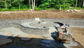 Patio Design and Installation for Set n Stone Hardscapes in Groveland, MA