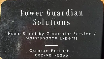 Complete Generator Maintenance for Power Guardian Solutions in Alvin, TX