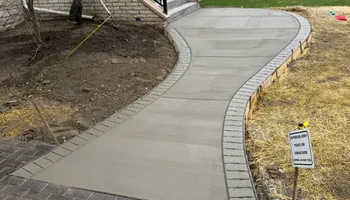 Concrete Driveway Replacement for Deerbrook Construction in Pontiac, MI