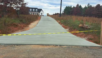 Driveway Construction for Hawks Concrete in Lynchburg, VA
