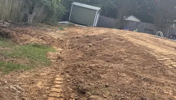 Demolition for Simmons land works in Sardis,, TN