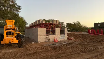 Foundation Laying for Sloan's Concrete in Hilliard, FL