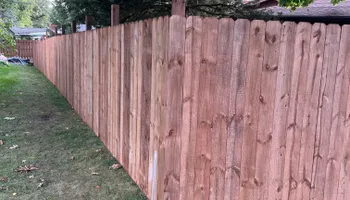 Wood Fence Installation for 321 Fence Inc. in Fairbault, MN