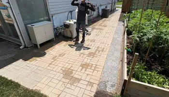 Interlock Repair & Re-Leveling for Pure Pavers Restoration in Burlington, ON