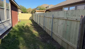 Fence Installation for HDR Construction in New Braunfels, TX