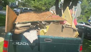 Yard Debris Clean Up for Moma Services Junk Removal Trash Removal in Baltimore, MD