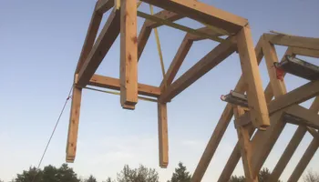Timber Framing for Dresser Timber Frames in Dedham, ME