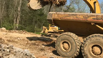 Land Clearing for Mid-Tenn Construction in Hendersonville, TN
