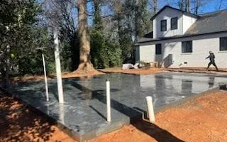Foundation Laying for Mike Smith Concrete in Afton, TN