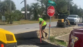 Asphalt Installation for Alliance Paving in Panama City Beach, FL