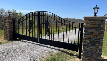 Custom Gates for Jones Welding and Ornamental Iron in Grayson, Kentucky