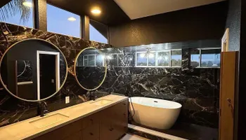 Bathroom Renovation for Goetz & Co. Fine Cabinetry in Camden, TN