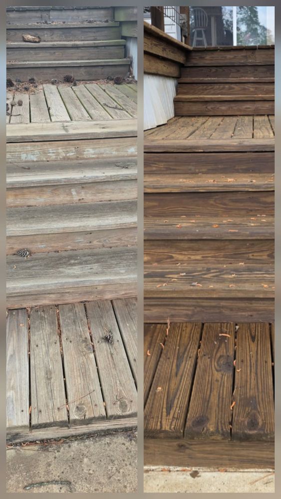 Restored interior detail work in an older East Texas home