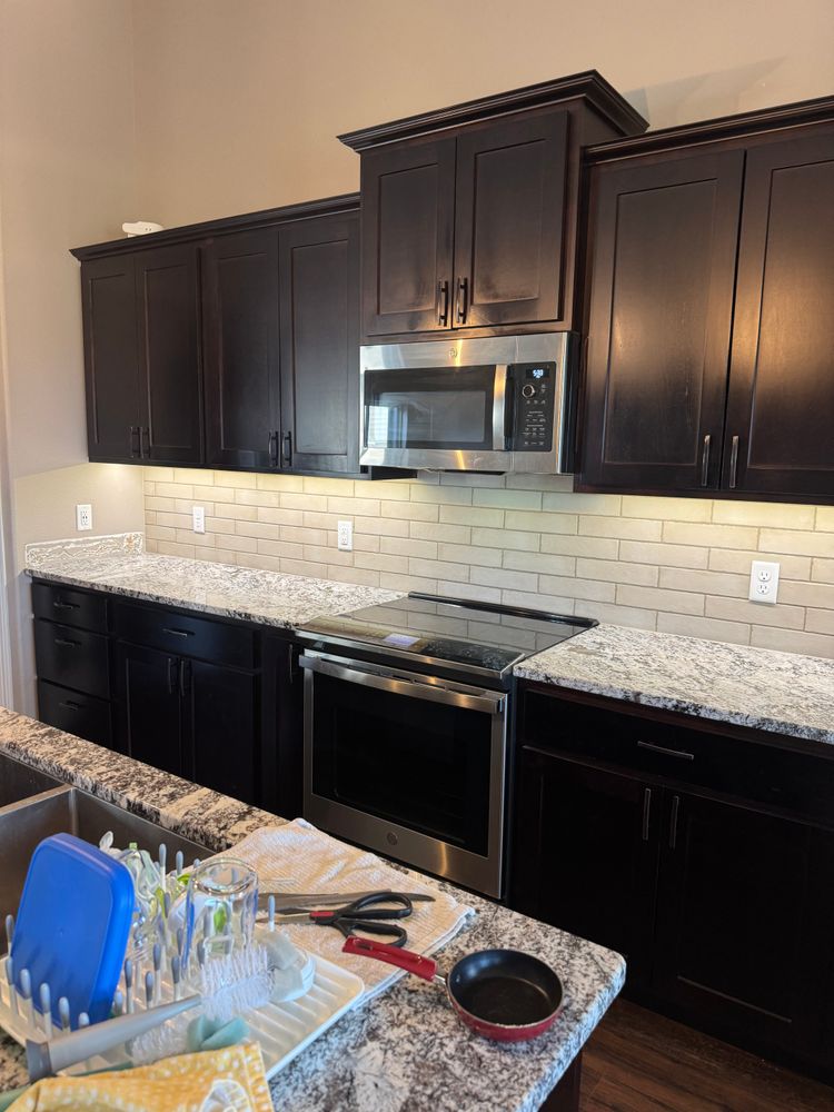 Kitchen backsplash  for Dakota Tile & Stone in Belle Fourche, SD
