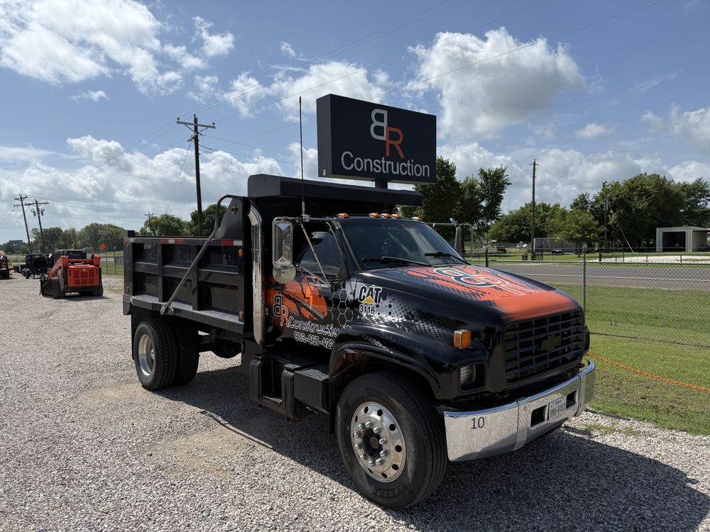 Our Equipment for BR Construction LLC in Corsicana, TX