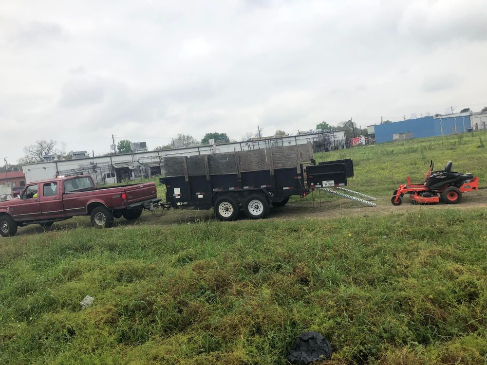 Appliance Removal for Outlaw Landscaping & Transport Company in Houston, TX