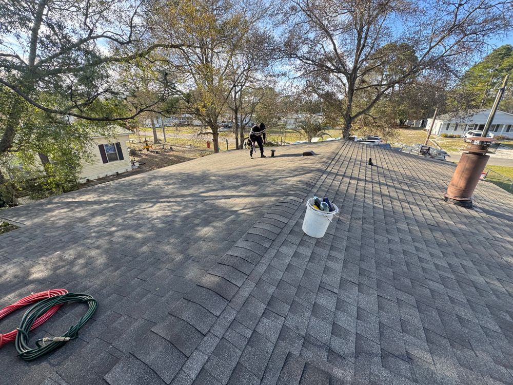 Roofing Installation for A1 Roofing in Brunswick County, NC