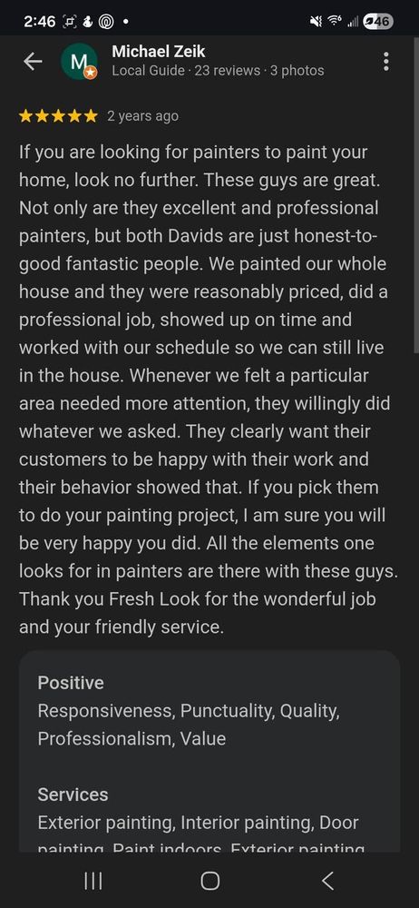 All Photos for Freshlook Painting LLC in Springfield, PA