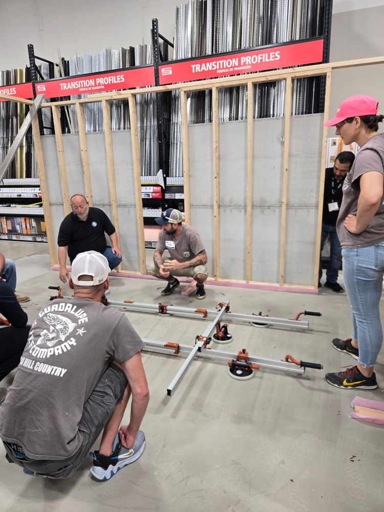 Certifications & Training for Guadalupe Tile Company in New Braunfels, TX