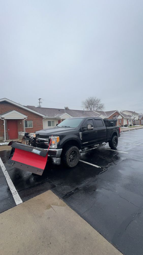 Our reliable snow plowing service offers homeowners & commercial properties nearby quick and efficient removal of snow from driveways, roadways, parking lots and sidewalks. Trust us to keep your property clear during winter months. for Dewhurst Landscaping & Lawncare in Pickerington, OH