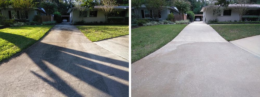 Concrete Cleaning for Exterior Pressure Washing in Jacksonville, FL