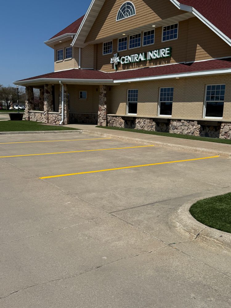 All Photos for Midwest Line Striping LLC in Spirit Lake, IA