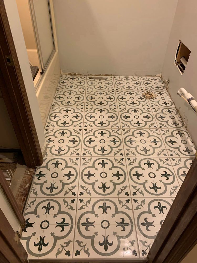 In addition to our concrete services, we also offer high-quality ceramic tile installation for your home. Enhance the aesthetic appeal and durability of your floors with our expert craftsmanship. for G&A Contracting, LLC  in Germantown, OH