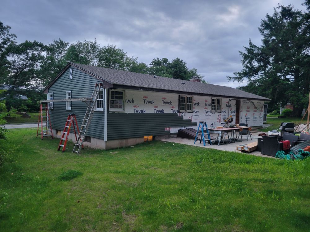 Siding for CV Construction LLC in Hebron, CT