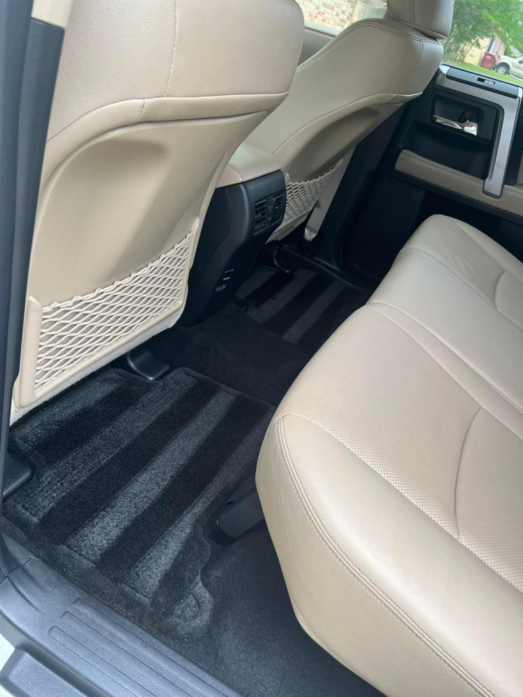 Interior Detailing for Legends Auto Detailing in Hallsville, TX