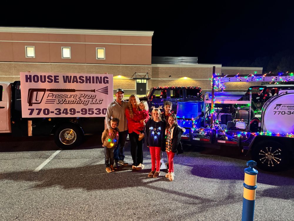 Commercial Pressure Washing for Pressure Pros Washing in Peachtree City, GA