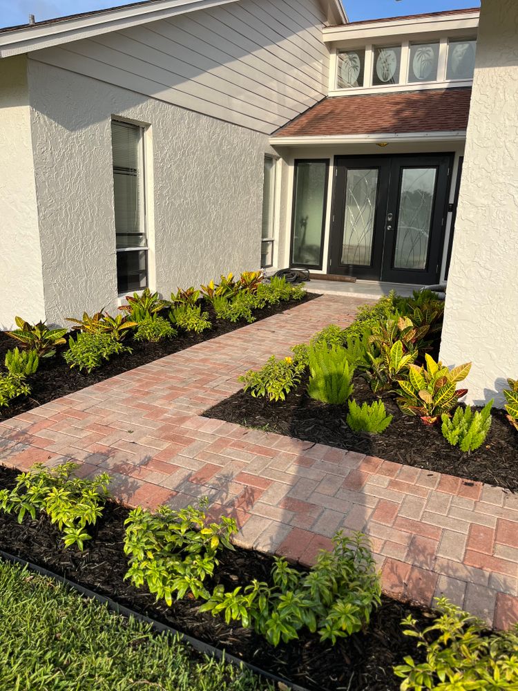 Landscape Design and Installation for Verimay's Garden and Landscaping in Hillsborough County, FL