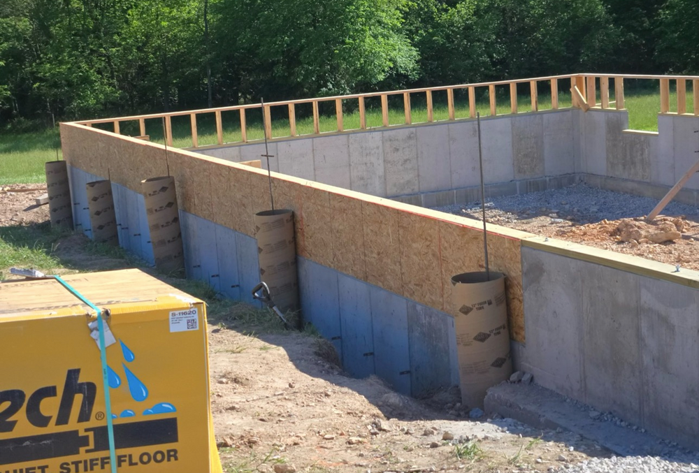 Our Foundation Walls service offers expert construction and installation of durable concrete walls to provide strength and stability for the foundations of your home, ensuring long-lasting structural integrity. for Kain's Concrete in Springfield, MO