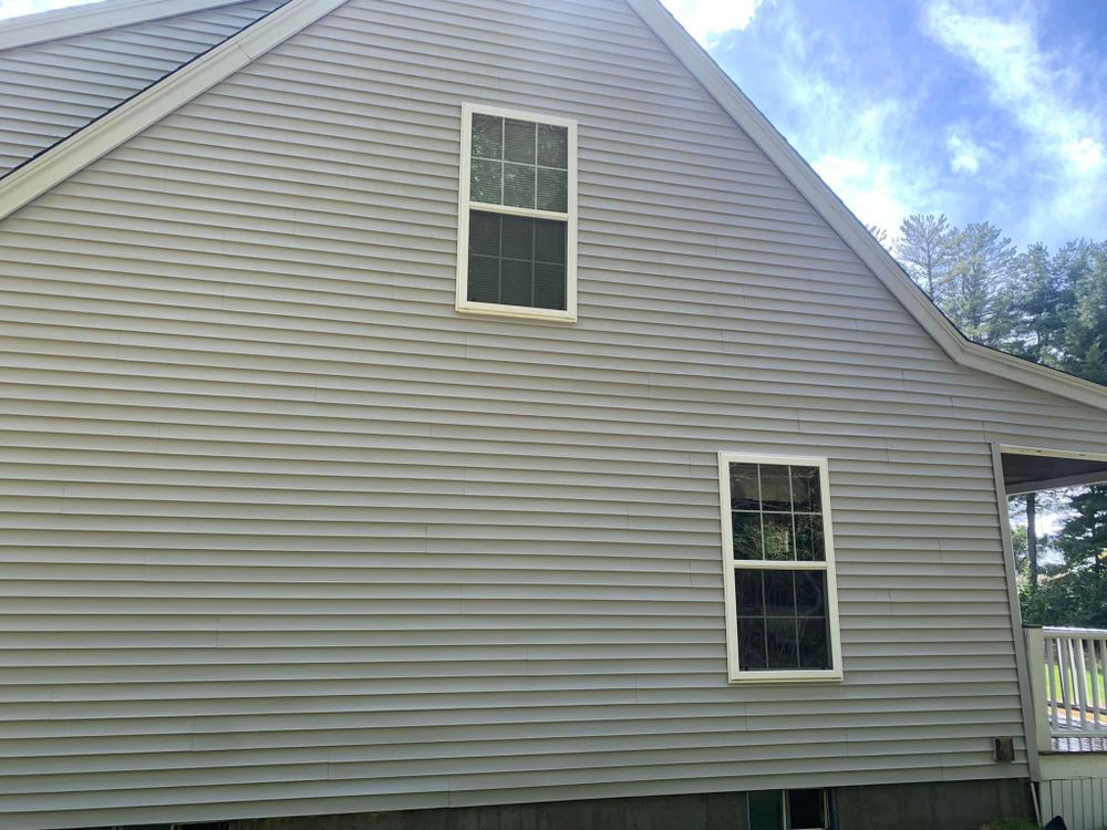 Window Cleaning for LeBlanc’s Property Solutions in Lee, NH