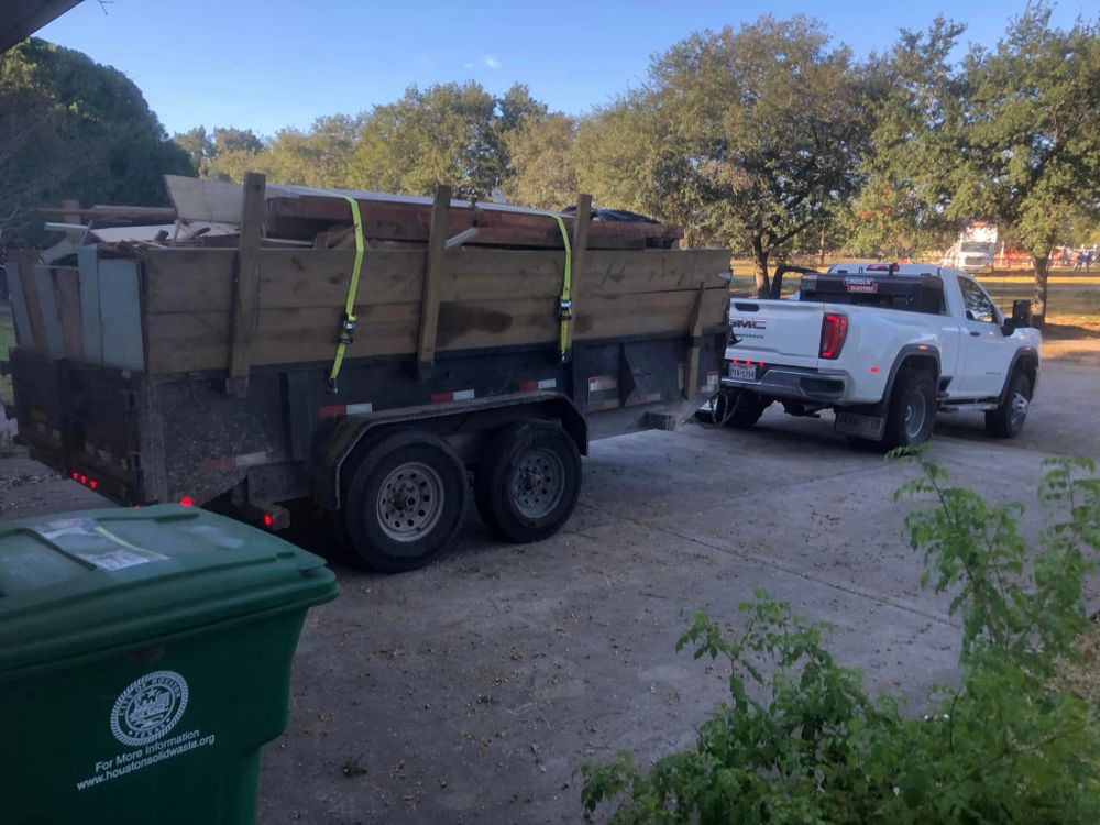 Appliance Removal for Outlaw Landscaping & Transport Company in Houston, TX