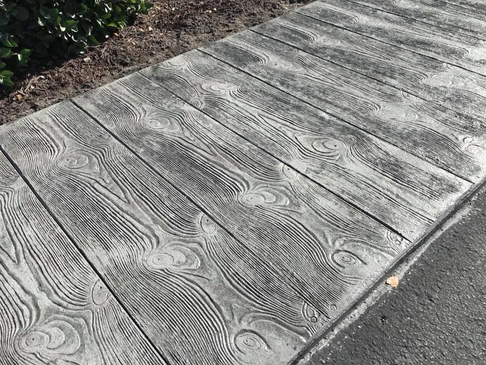 Decorative Concrete for Rock Solid Custom Concrete in Wilmington, NC