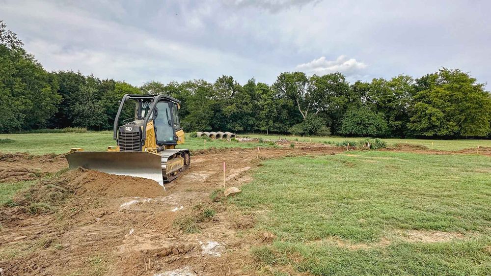 Excavating for A & A Land Management in Elizabethton, TN