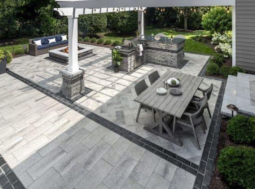 Our patio design and construction service can help you create an outdoor living space that is perfect for your home. We can design and build a custom patio that fits your needs and budget. Our experienced professionals will work with you to create a beautiful patio that you will love spending time in. for DG Stone & Landscaping Designs in DuPage County, Illinois