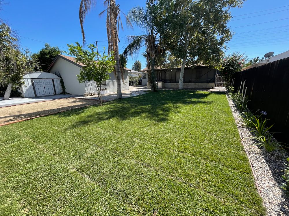 Sod Installations for Aidan Jade Landscaping in Riverside County, CA