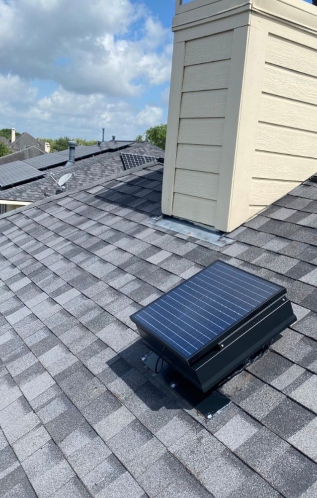Our attic ventilation service improves airflow, reduces heat and moisture buildup, protects shingles, boosts energy efficiency, and extends roof life with expert roof ventilation solutions tailored for your home. for JD Roof Improvements in Houston, TX