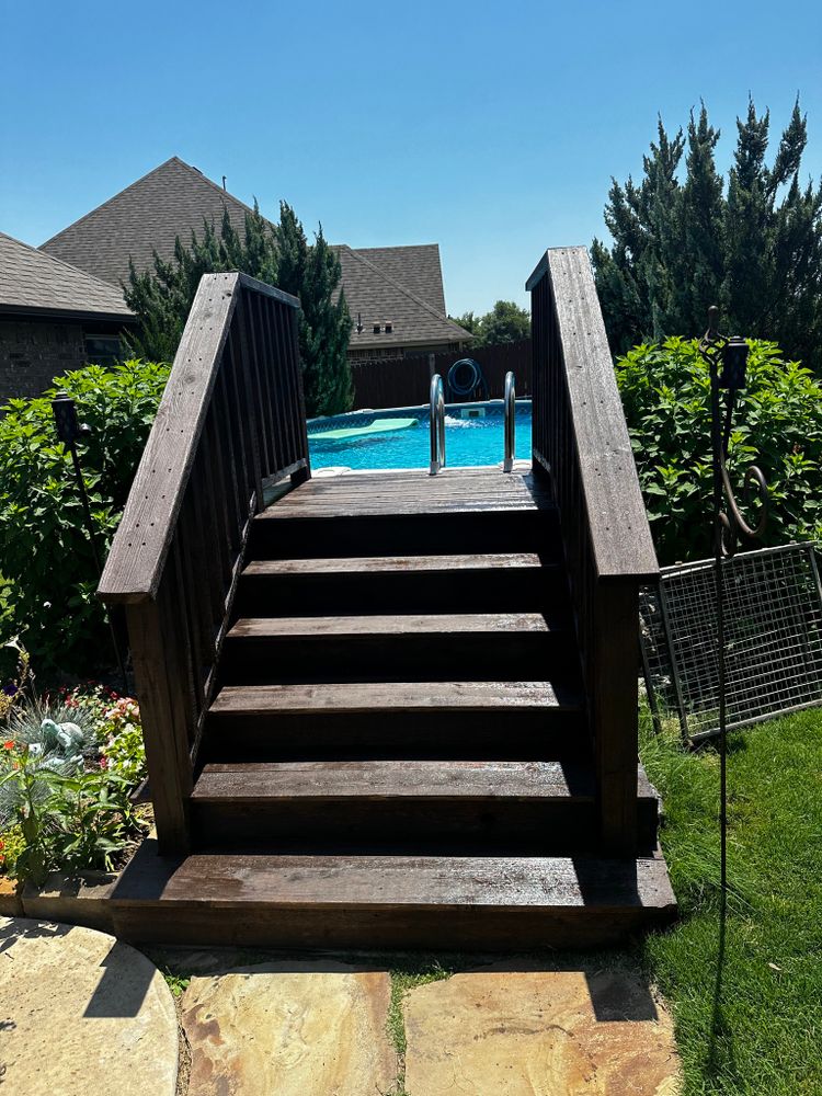 Our Outdoor Staining service enhances and protects your outdoor surfaces, adding beauty and longevity to your landscape. Trust our experts to provide professional staining solutions for all your outdoor needs. for Lawn Dogs Outdoors Services in Sand Springs, OK
