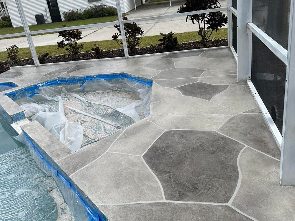 Enhance your home's curb appeal with our expert sidewalk installation services, offering durable, aesthetically pleasing concrete solutions tailored to fit your landscape seamlessly and withstand the test of time. for Absolute Grey's LLC in Kissimmee, FL