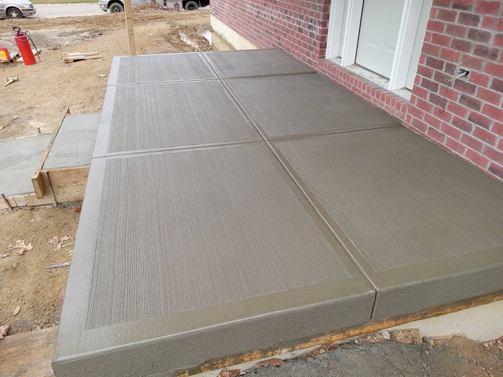 Our Concrete Slab Construction service offers durable, expertly crafted slabs for your home’s foundation, patios or driveways. We ensure strength, precision, and longevity while enhancing the overall appeal of your property. for Harold's Construction in Howell, MI