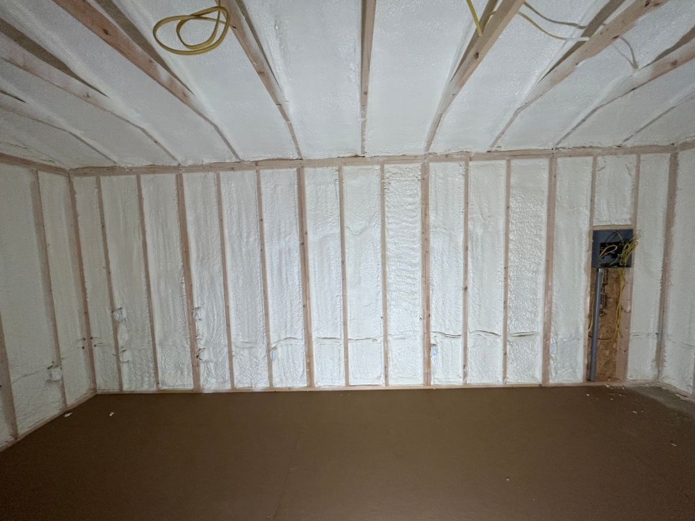 Interior Spray Foam  for CTE Roofing and Insulation in Dublin, GA