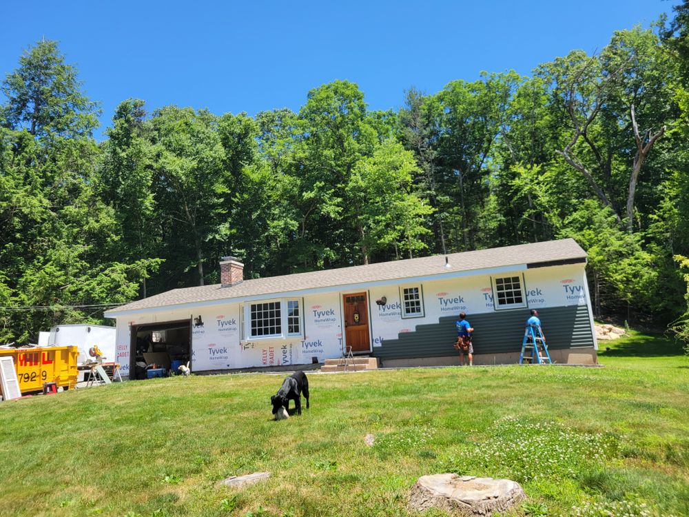 Siding for CV Construction LLC in Hebron, CT