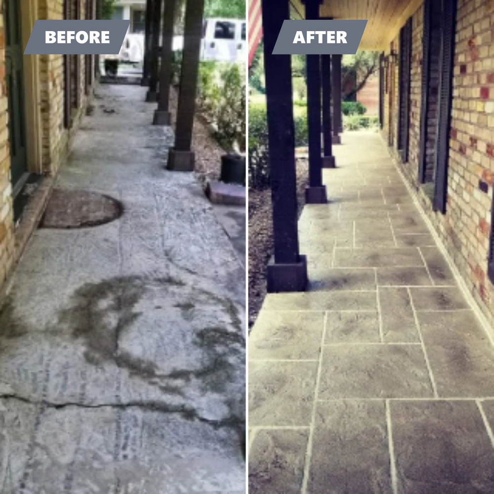 Before & Afters for Texas Curb N Borders in Houston, TX