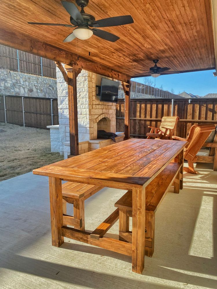 Patios for Walker Custom Exteriors in Dallas, TX