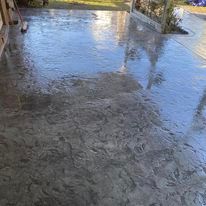 We provide quality concrete services for home and business owners, from pouring new driveways to creating beautiful stamped patios. for Wallace Concrete in Ridgeland,  SC