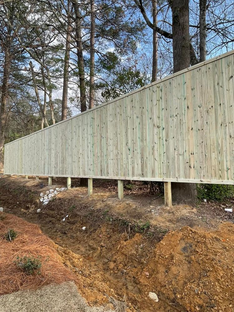 Fences for Pennington Fence Co in Tupelo, MS